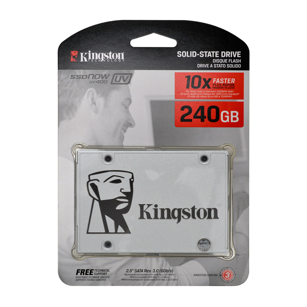 Disco SSD 240 GB Kingston A400 - FusionStore Informática