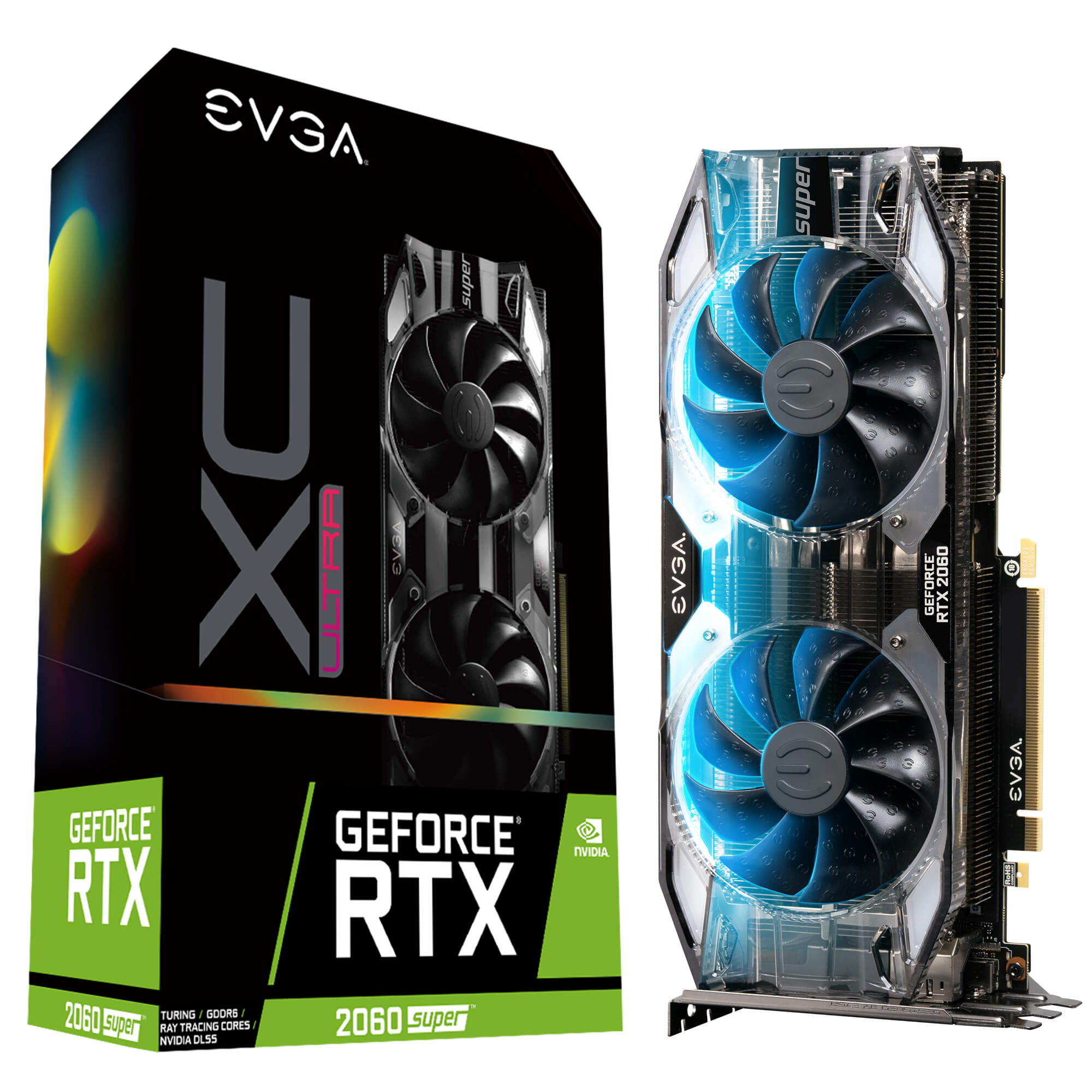 RTX 2060 SUPER XC ULTRA OC 6GB RGB EVGA GDDR6 - FusionStore Informática