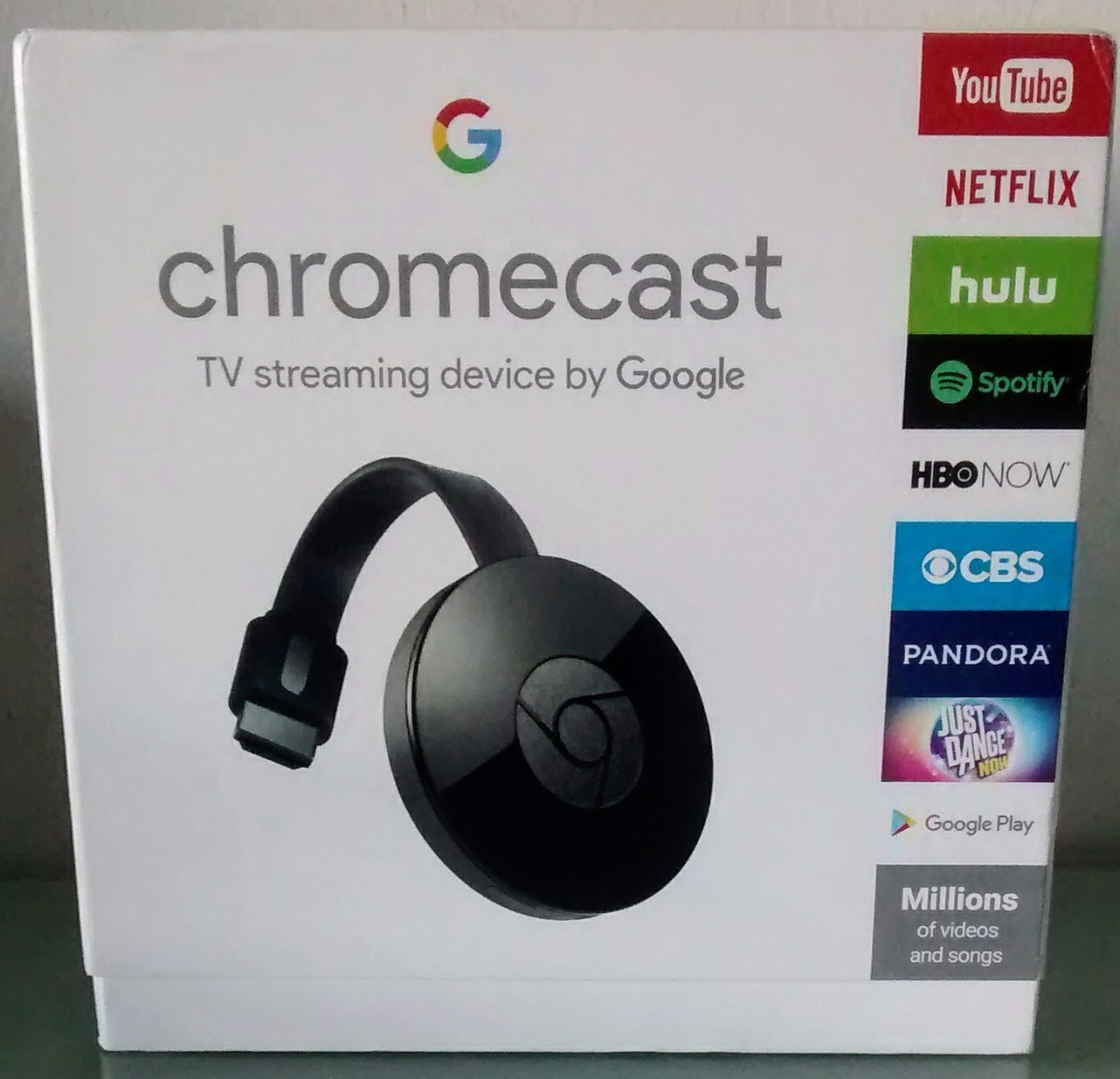 Google Chromecast 2 de 2da Gen FusionStore Informática