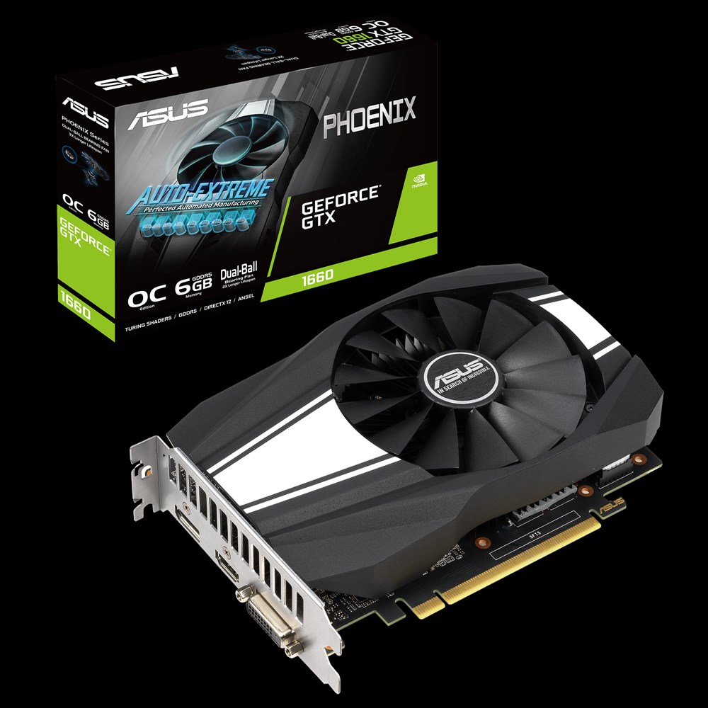 GTX 1660 SUPER 6GB GDDR6 ASUS Phoenix OC - FusionStore Informática