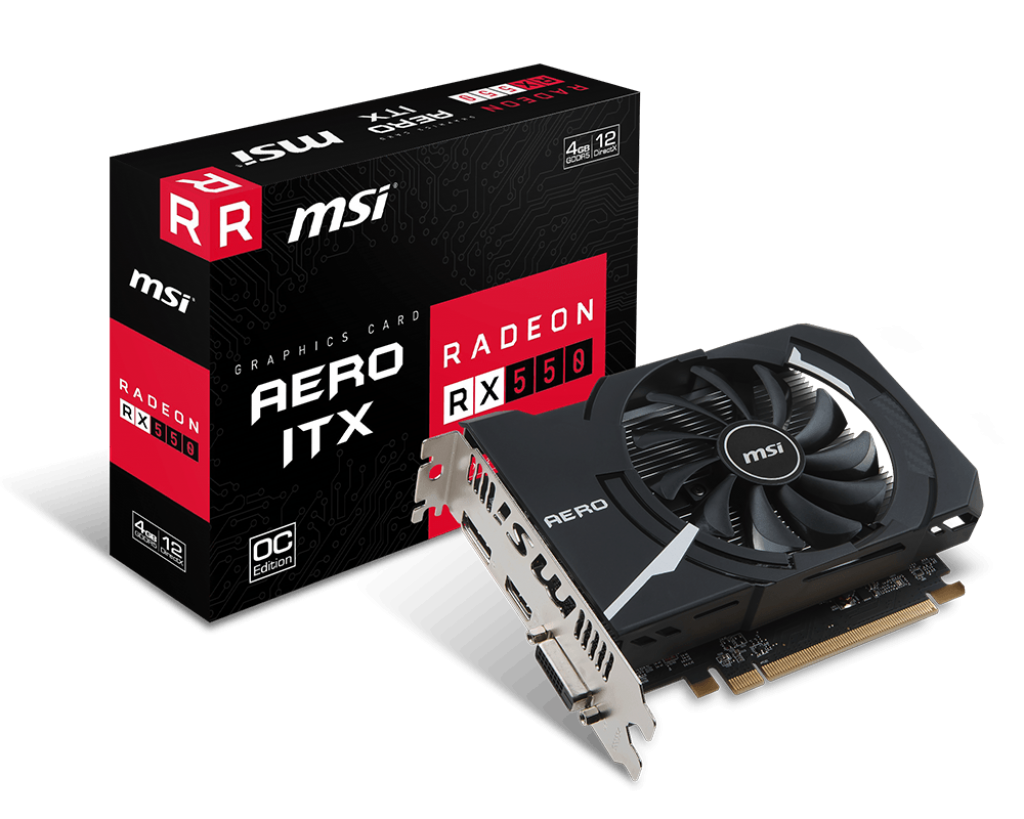 rx 550 4gb características
